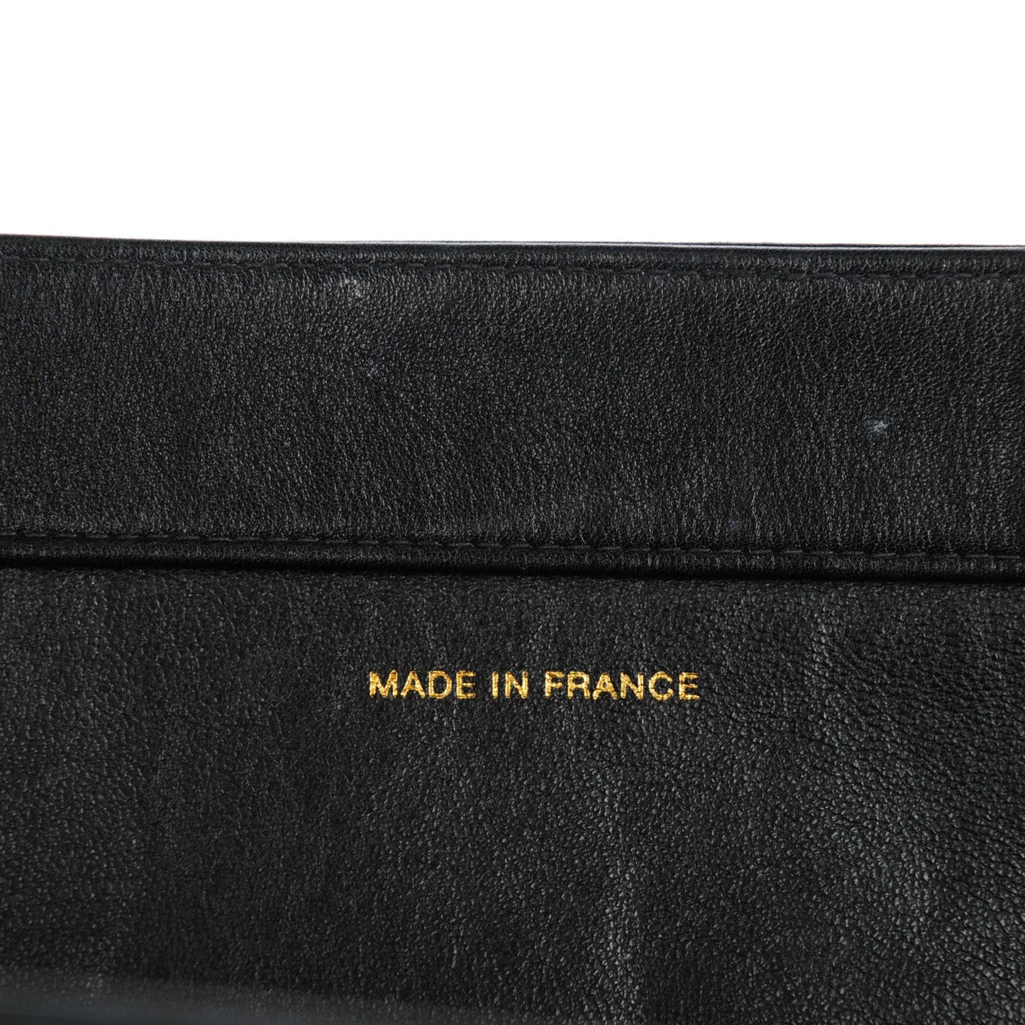 Lambskin Jumbo Shoulder Bag Black