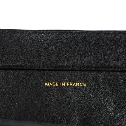 Chanel Lambskin Jumbo Shoulder Bag Black 6 of 8