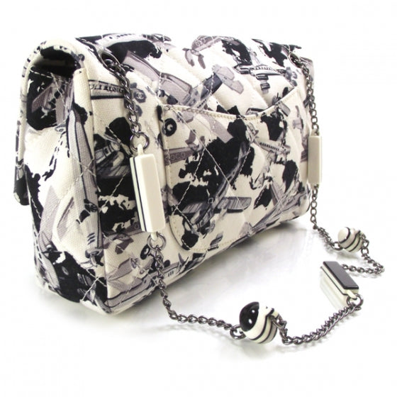 Canvas Airplane Charm Medium Flap