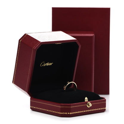 Cartier 18K Yellow Gold 3.5mm LOVE Wedding Band Ring 53 6.25 5 of 5