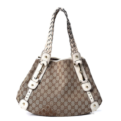 Gucci Monogram Small Pelham Shoulder Bag Off White 1 of 14