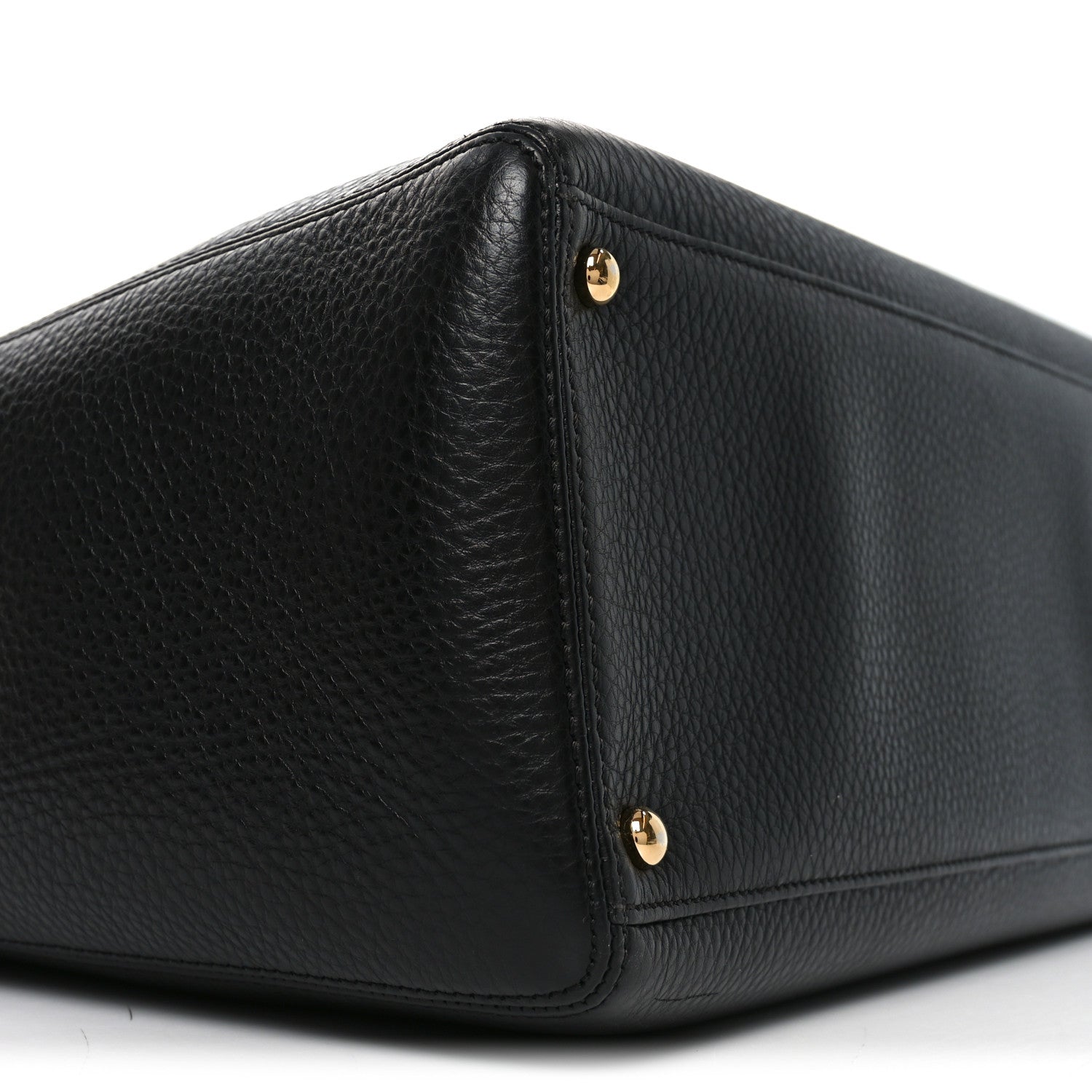 Chanel Calfskin Cerf Executive Shopper Tote Black 9 of 10
