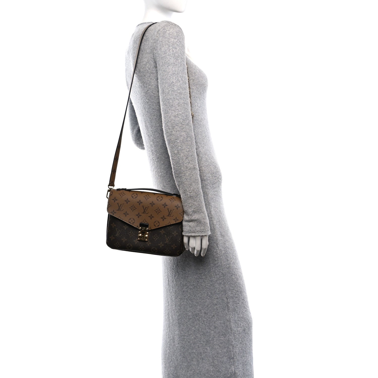 Louis Vuitton Reverse Monogram Pochette Metis 2 of 11
