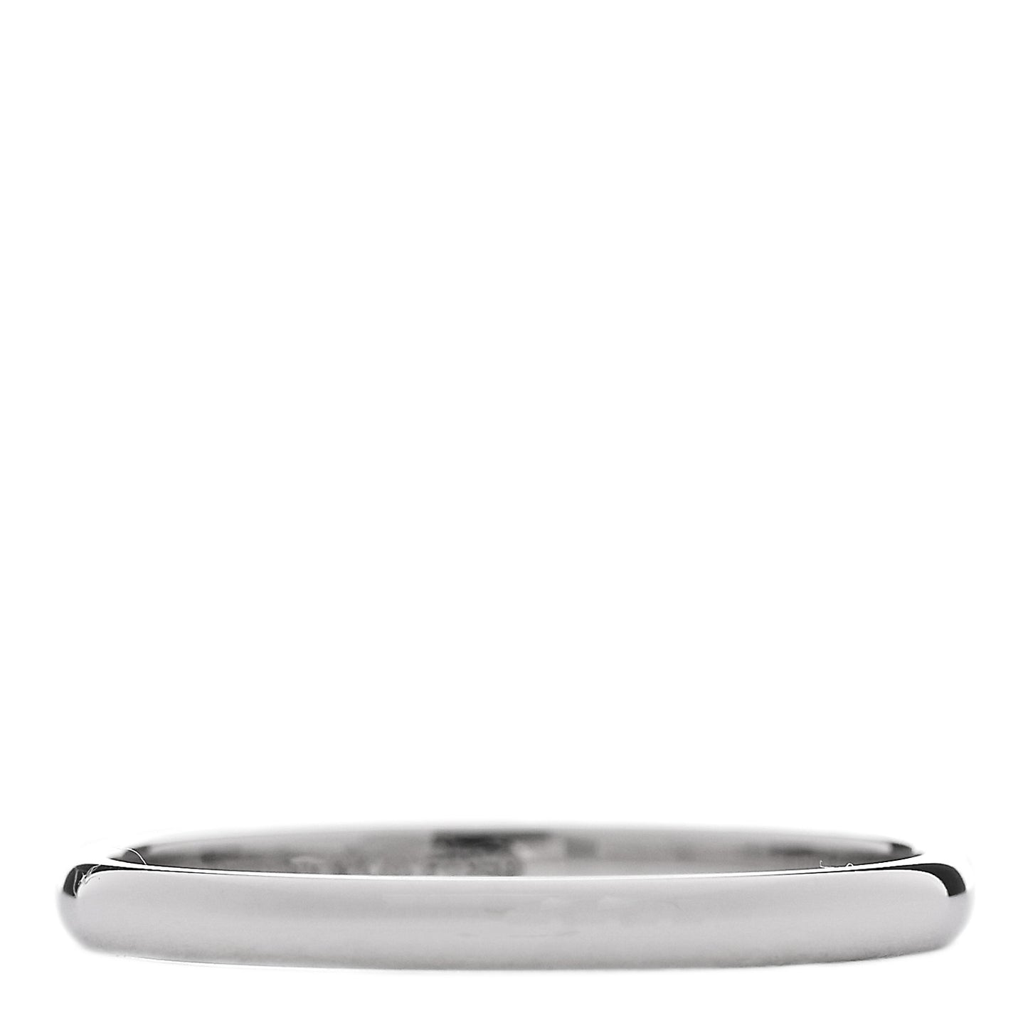 Platinum 2mm Forever Wedding Band Ring 56 7.75