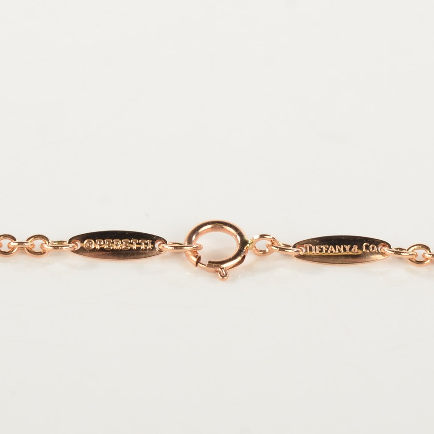 18K Rose Gold Elsa Peretti Open Heart Bracelet