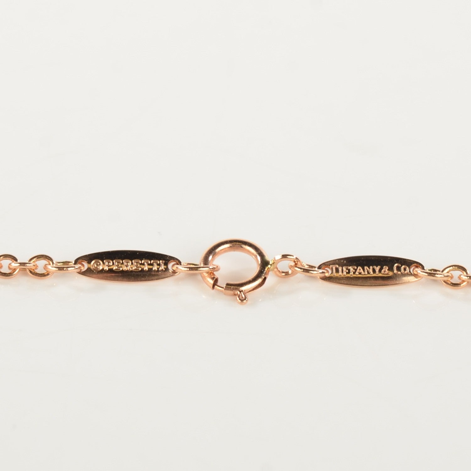 Tiffany 18K Rose Gold Elsa Peretti Open Heart Bracelet 4 of 5