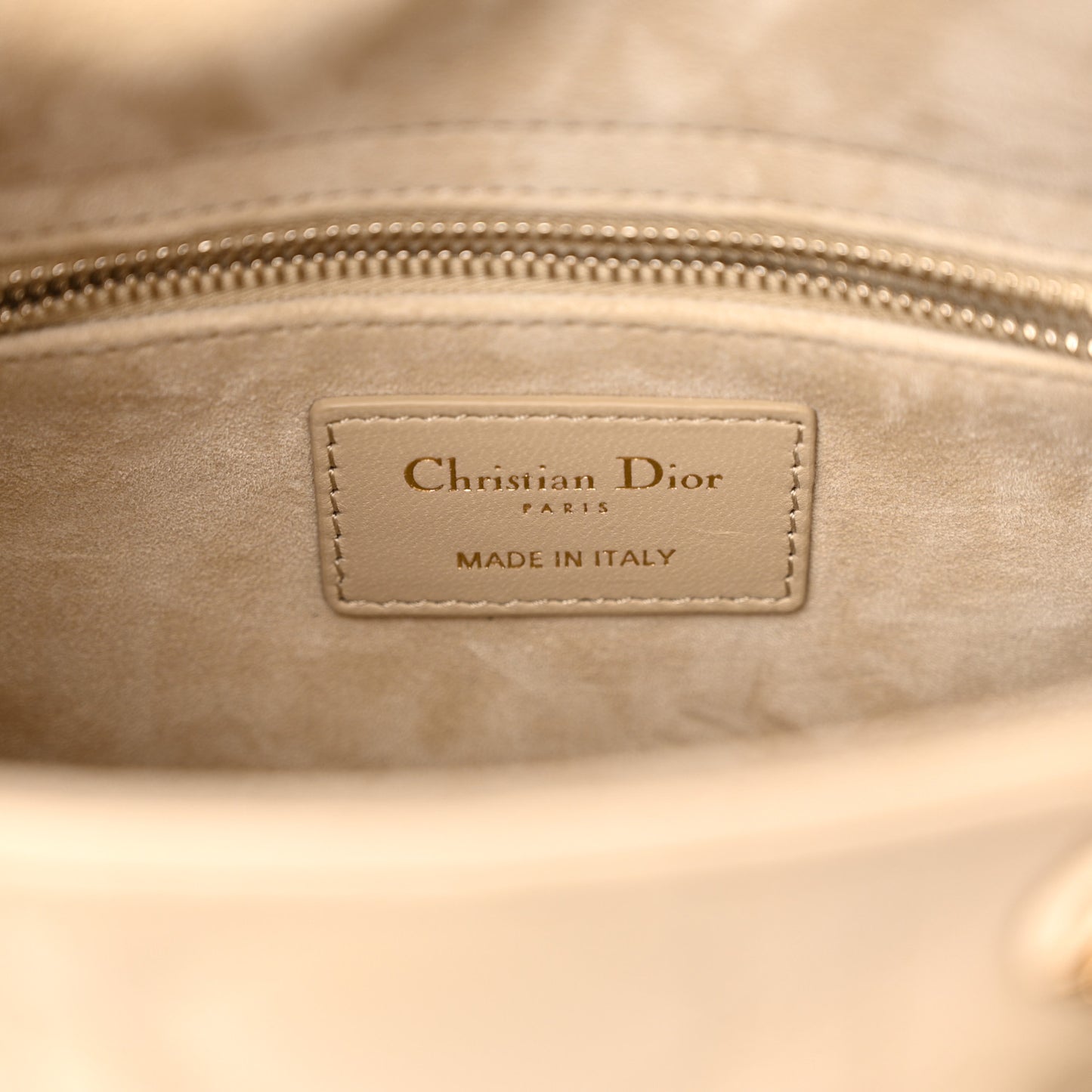Lambskin Cannage Small My ABCDior Lady Dior Corda