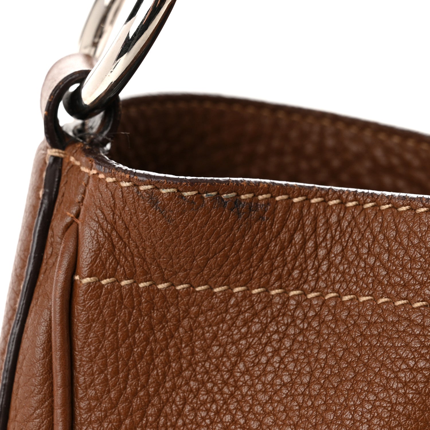 Prada Vitello Daino Hobo Nocciolo 13 of 17