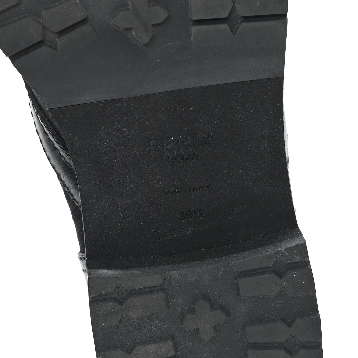 Calfskin Stretch Fabric Rockoko Biker Boots 39.5 Tobacco Black Marino