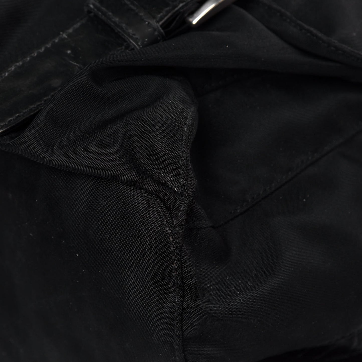 Nylon Vela Medium Backpack Black