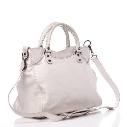 Balenciaga Agneau Classic Hardware Velo Nacre 3 of 19