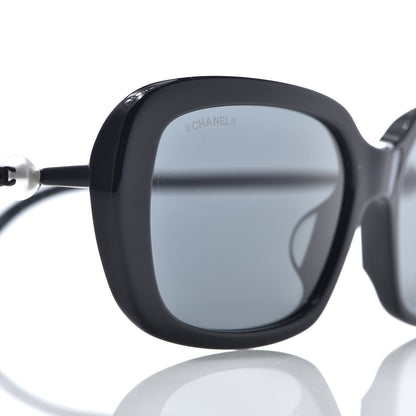 Chanel Pearl Square Polarized Sunglasses 5427-H-A Black 7 of 8