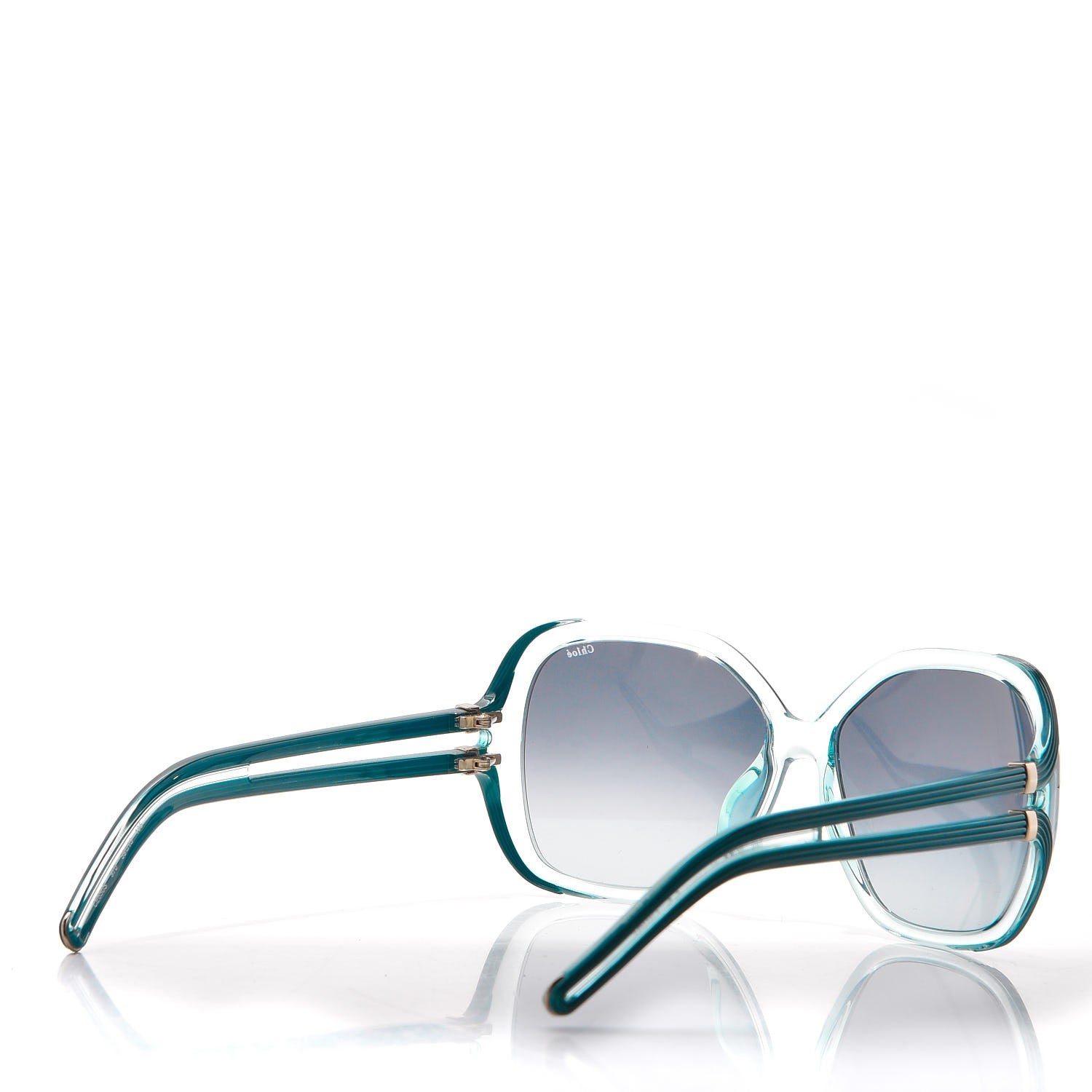 Chloe Oversized Sunglasses CE60S Light Azure 4 of 8