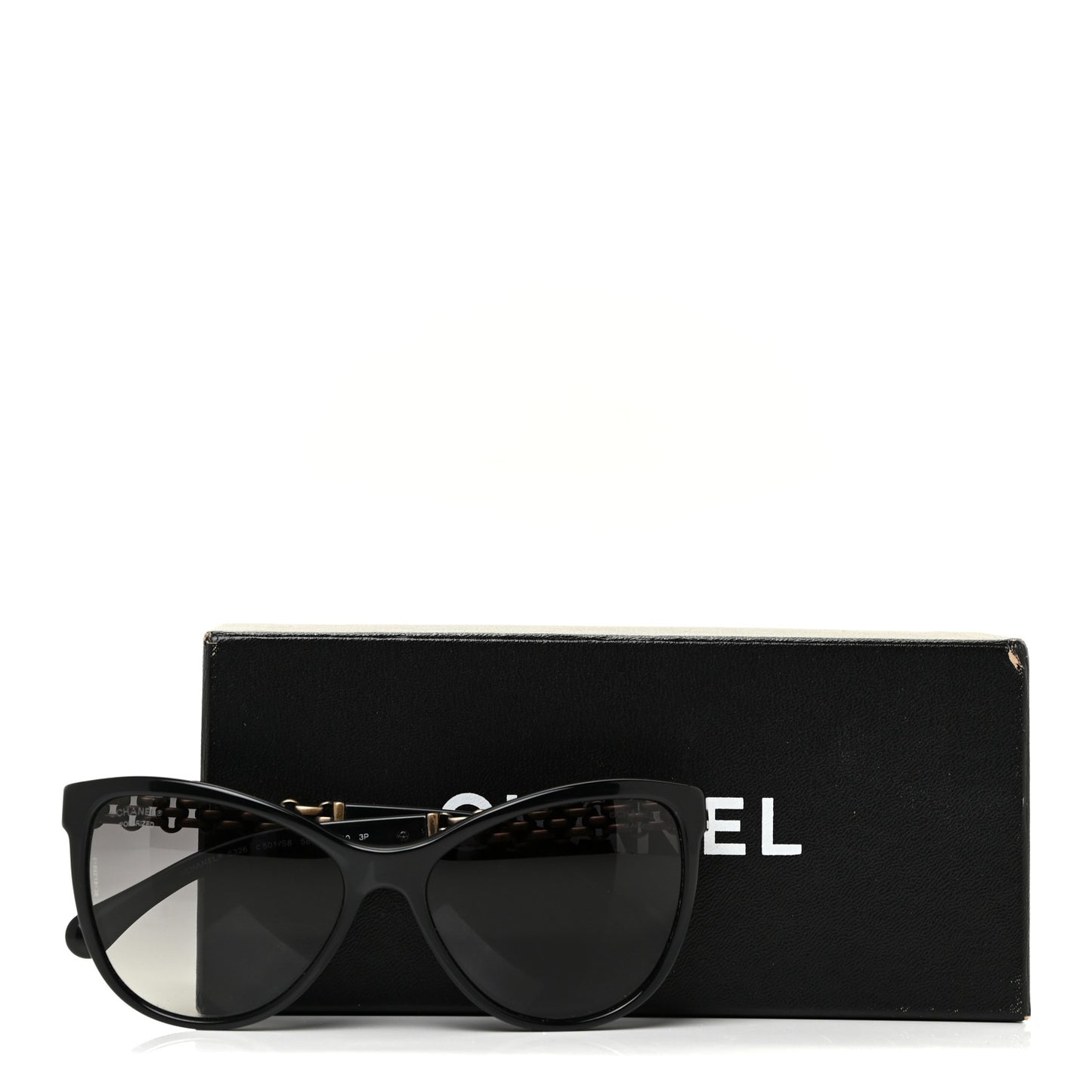 Chain Polarized Sunglasses 5352 Black