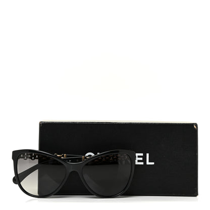 Chanel Chain Polarized Sunglasses 5352 Black 8 of 8