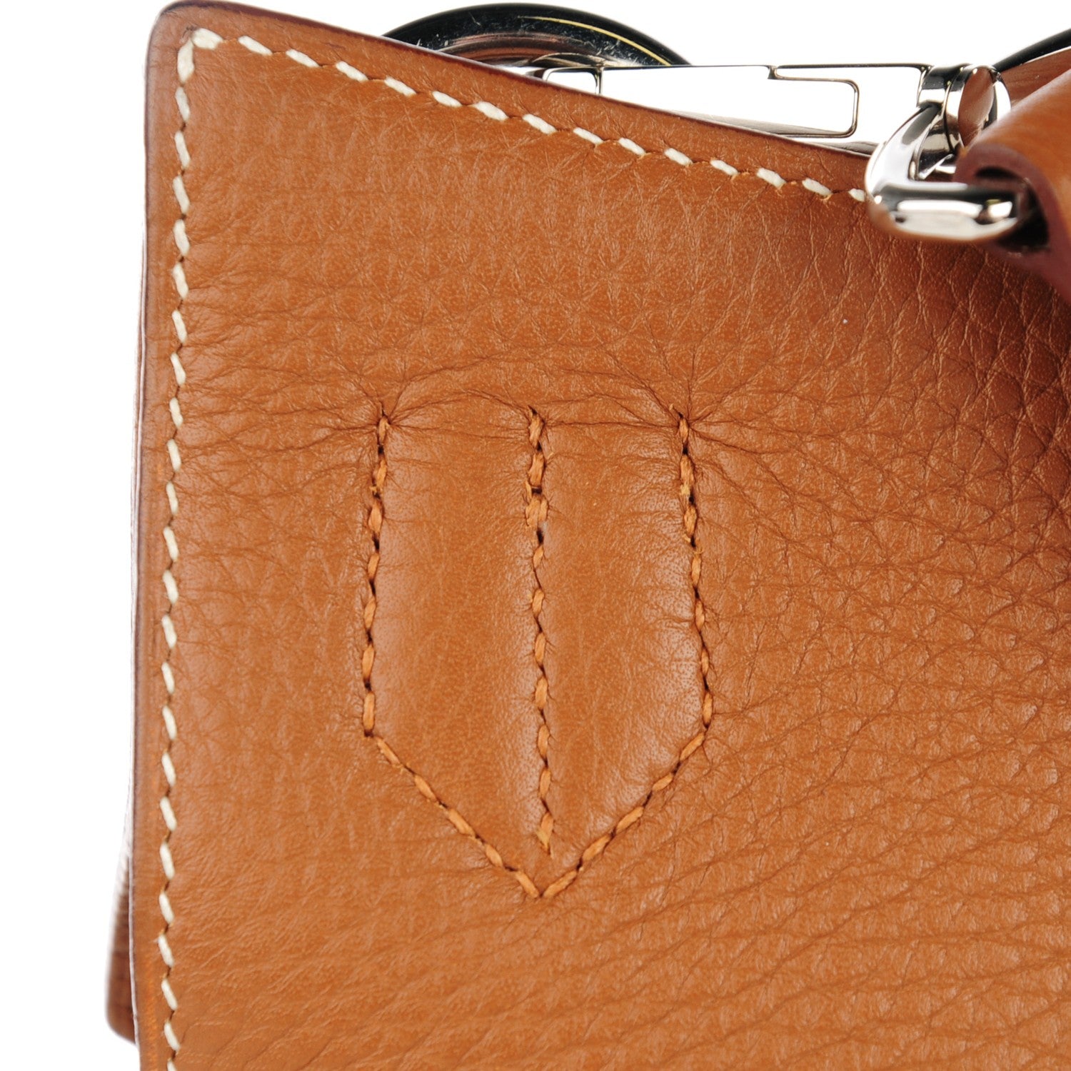 Hermes Taurillon Clemence Jypsiere 37 Gold 18 of 19