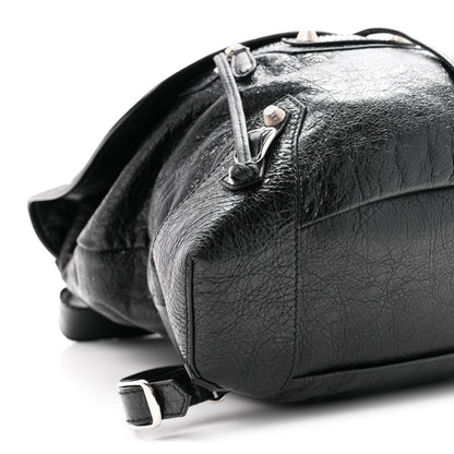 Balenciaga Agneau Giant 12 Silver Hardware S Traveler Backpack Black 10 of 11