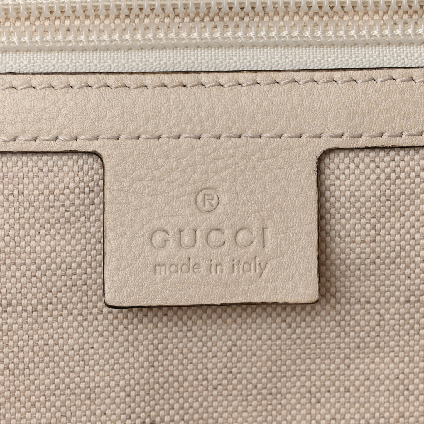 Calfskin Logo Day Backpack Mystic White