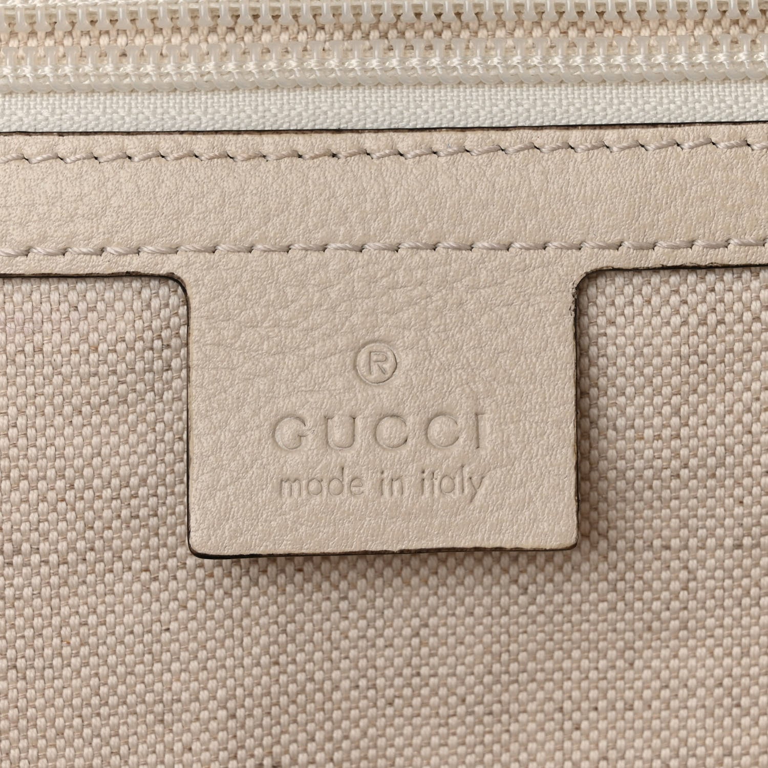 Gucci Calfskin Logo Day Backpack Mystic White 6 of 13