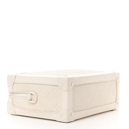Louis Vuitton Taurillon Monogram Solar Ray Soft Trunk Powder White 4 of 14