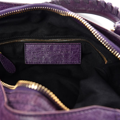 Balenciaga Agneau Giant 21 Gold Hardware Velo Dark Violet 5 of 7