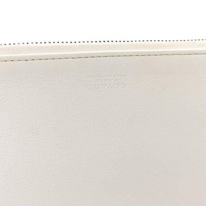 Goyard Goyardine Sainte Marie Soft Clutch White 6 of 7