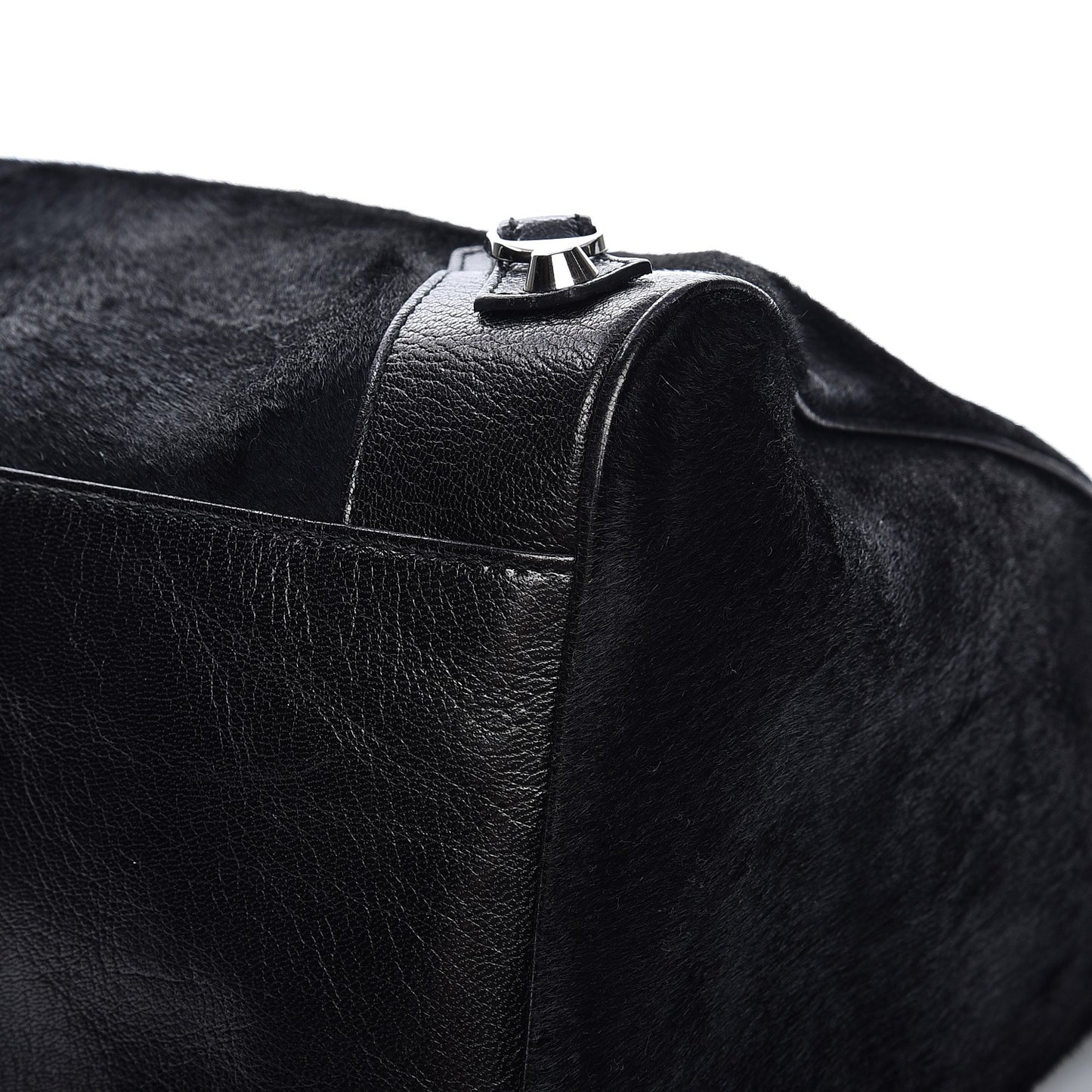 Chevre Pony Hair Velo Black