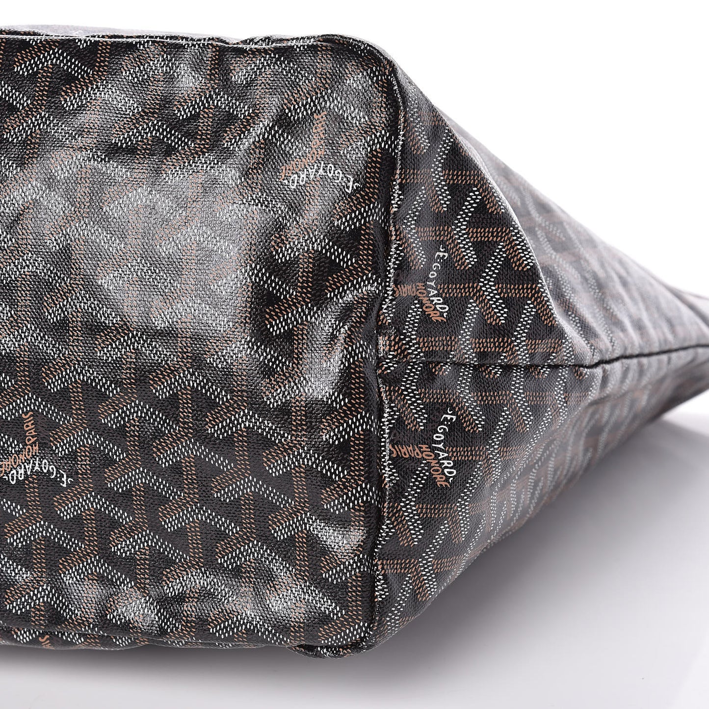 Goyardine Saint Louis GM Black Gold