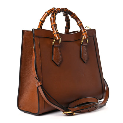 Gucci Wonka Grain Calfskin Small Diana Tote Bag Cuir 2 of 10