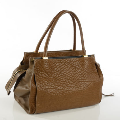 Chloe Pebbled Calfskin Dree Shoulder Bag Brown 3 of 8