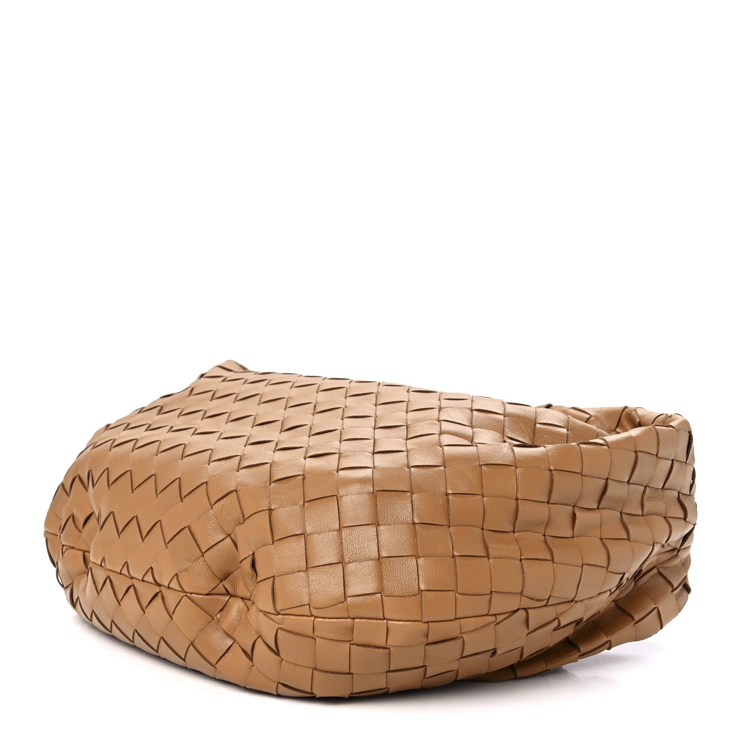 Bottega Veneta Nappa Intrecciato Teen Jodie Hobo Caramel 10 of 12
