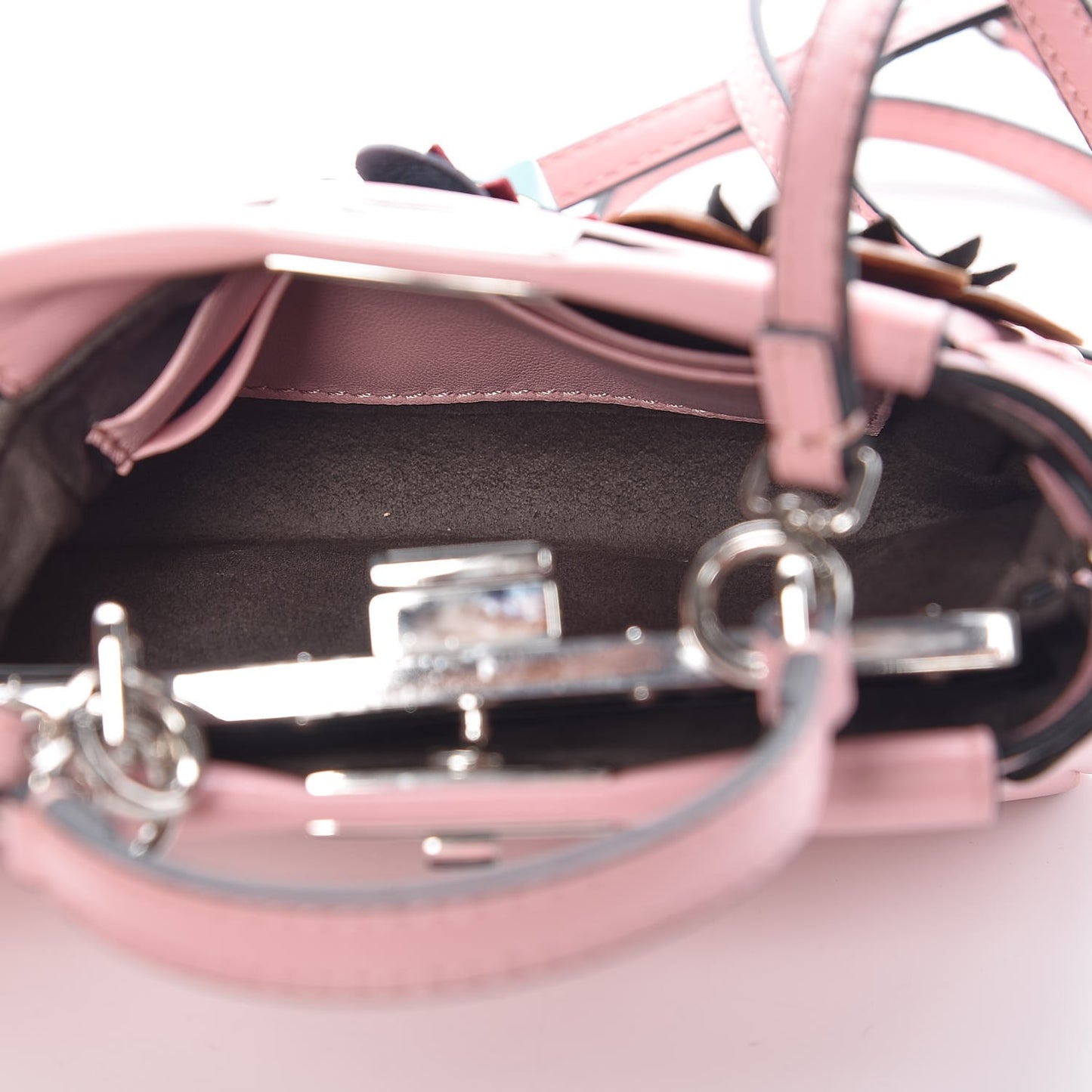 Nappa Flowerland Micro Peekaboo Iconic Satchel Bubblegum Multicolor
