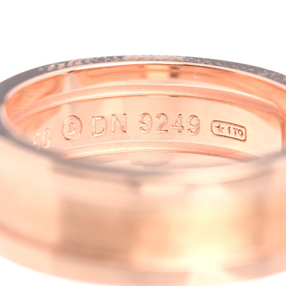 Cartier 18K Pink Gold 6.5mm C De Cartier Ring 50 5.25 5 of 6