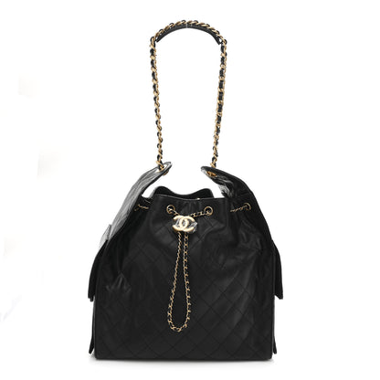 Chanel Caviar Quilted Medium Chanel 25 Handbag Black 1 of 12