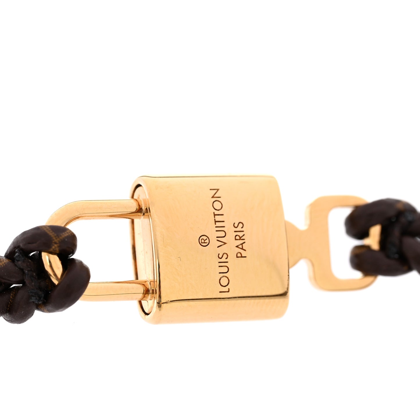 Monogram LV Padlock Bracelet 19