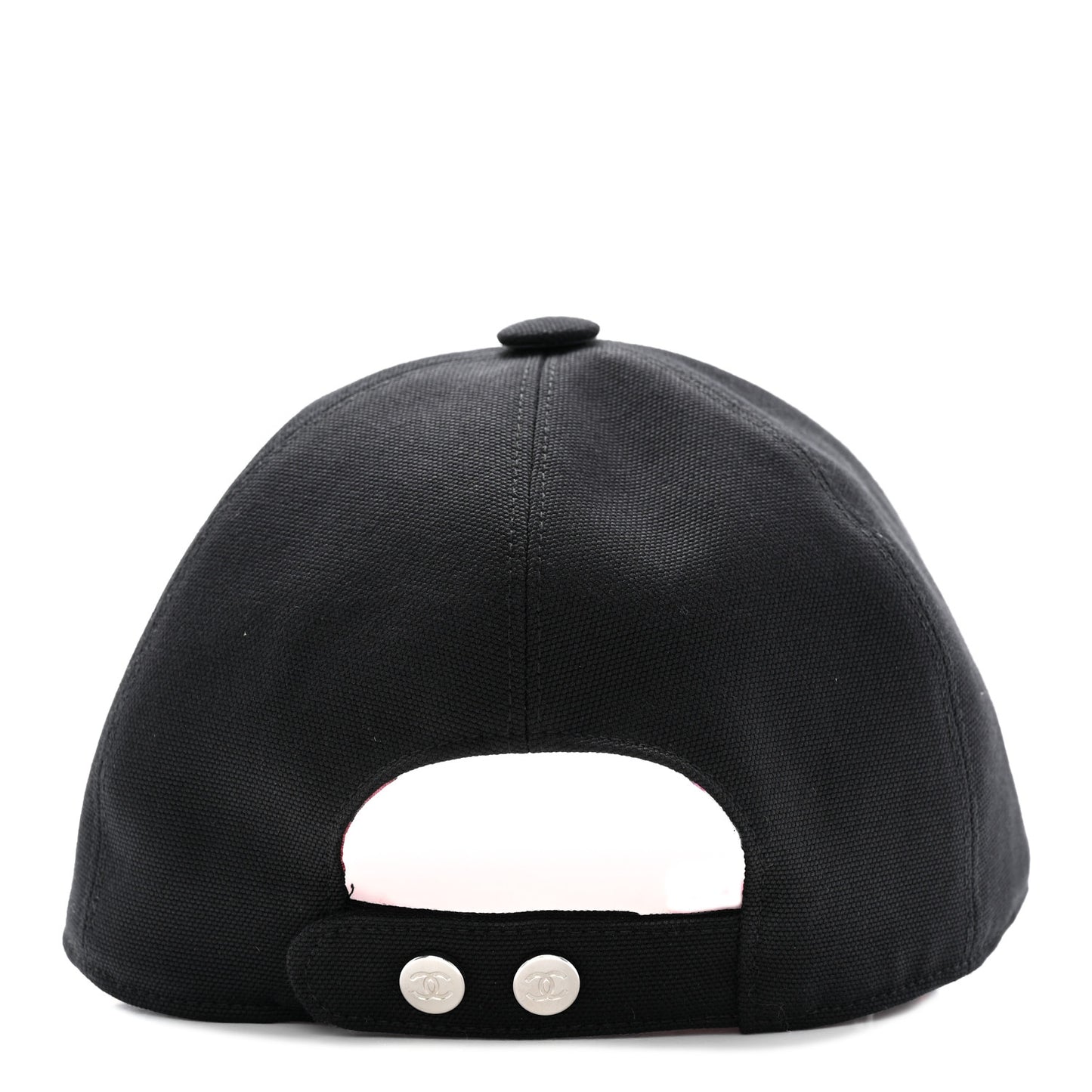 Cotton Beaded CC Cap Hat Black