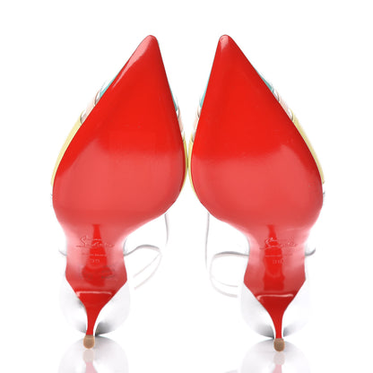 Christian Louboutin Patent PVC Highway 85 Pumps 39 Version Primevere 5 of 11