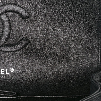 Chanel Iridescent Caviar Quilted Medium Double Flap Black 12 of 13
