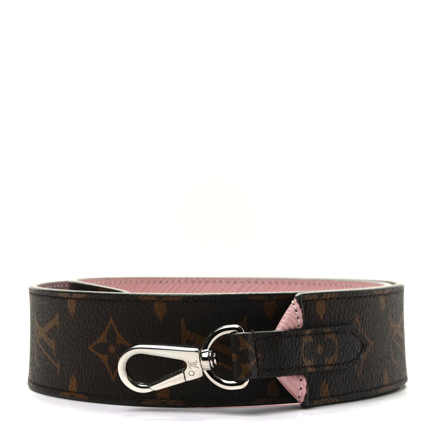 Epi Monogram Bandouliere Shoulder Strap Rose Ballerine