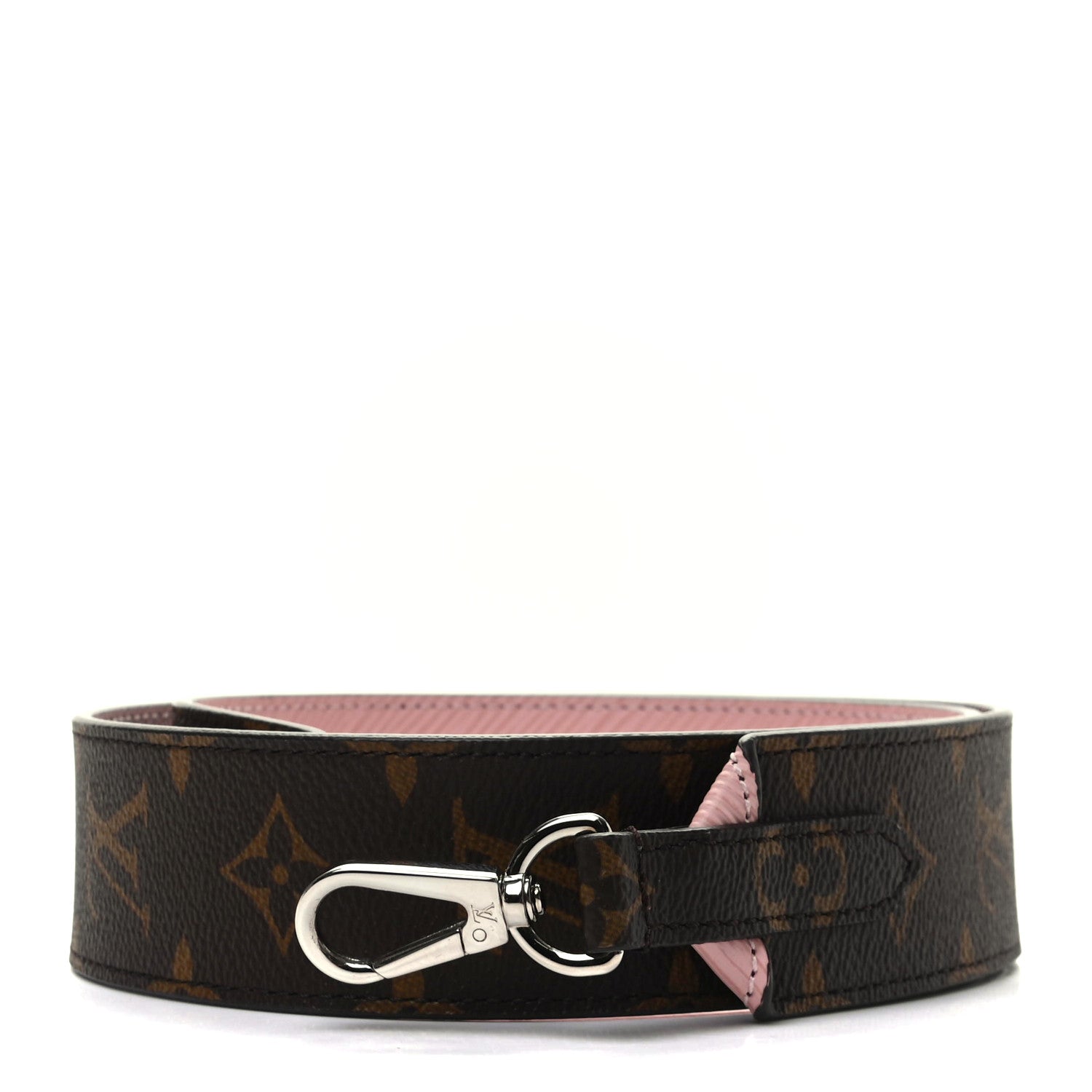 Louis Vuitton Epi Monogram Bandouliere Shoulder Strap Rose Ballerine 1 of 6
