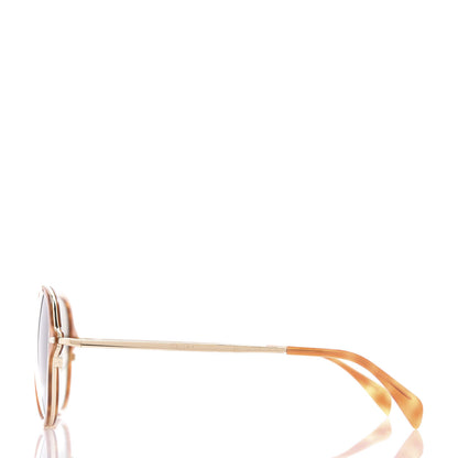 Celine Aviator Sunglasses CL 41374/S Brown 2 of 7