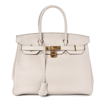 Hermes Taurillon Clemence Birkin 30 Beton 1 of 34