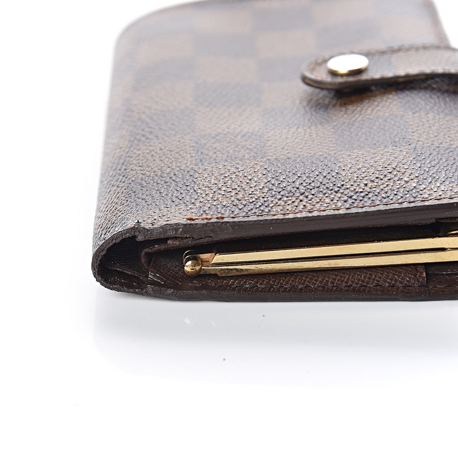Louis Vuitton Damier Ebene French Purse Wallet 10 of 13