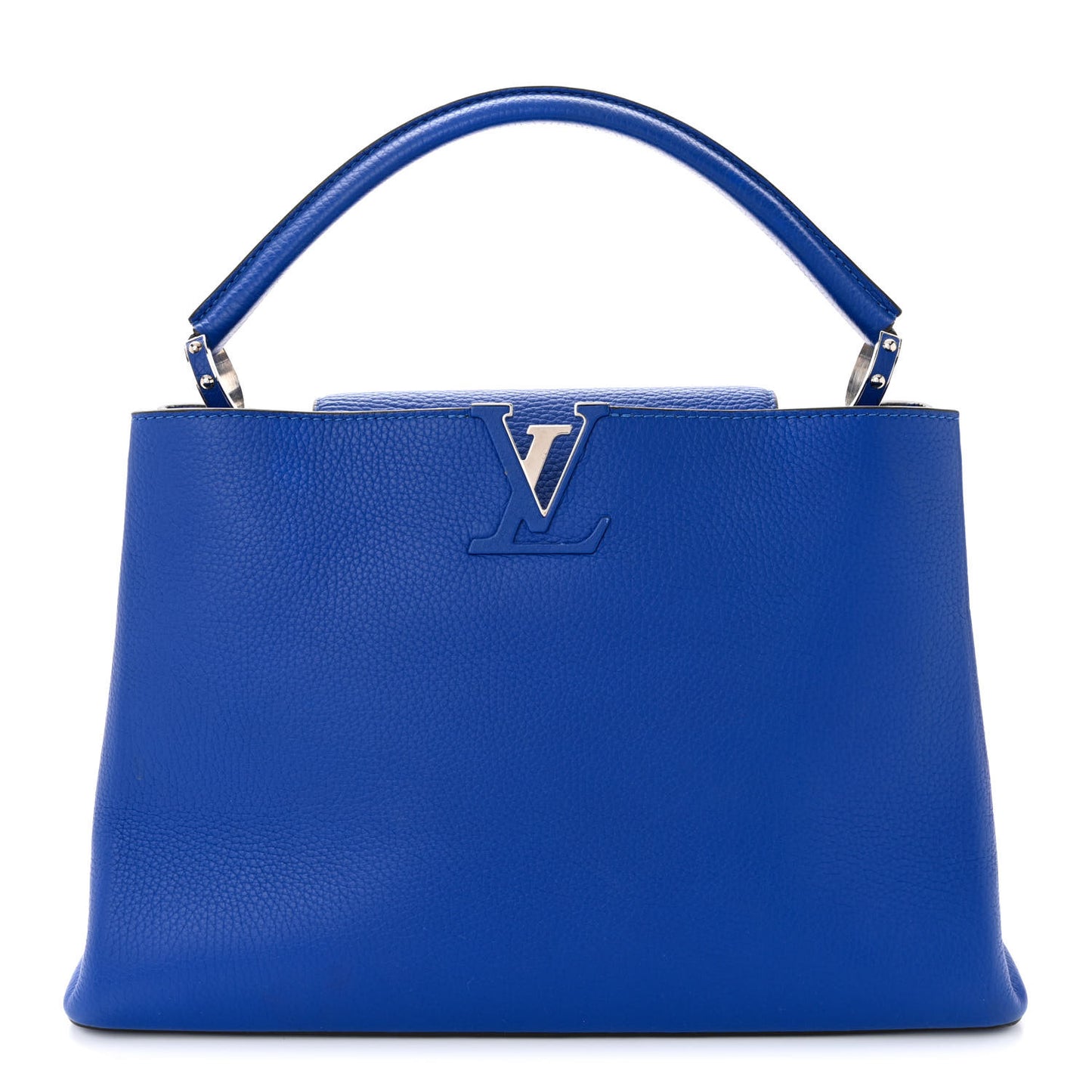 Taurillon Capucines MM Royal Blue