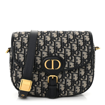 Christian Dior Oblique Medium Bobby Flap Blue 1 of 9