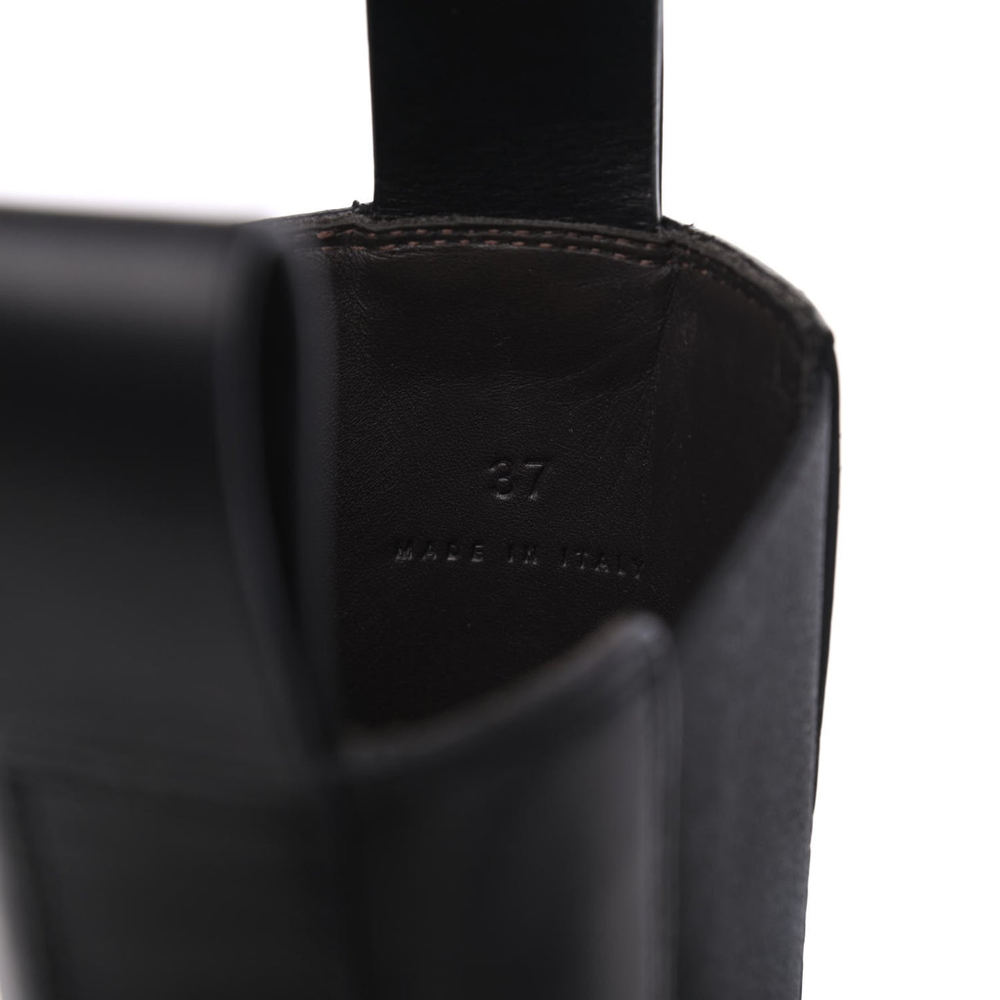Calfskin The Tire Chelsea Boots 37 Black Green