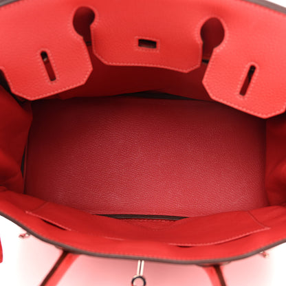Hermes Togo Birkin 30 Rouge Vif 5 of 12