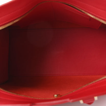 Saint Laurent Calfskin Small Classic Y Cabas Red 5 of 9