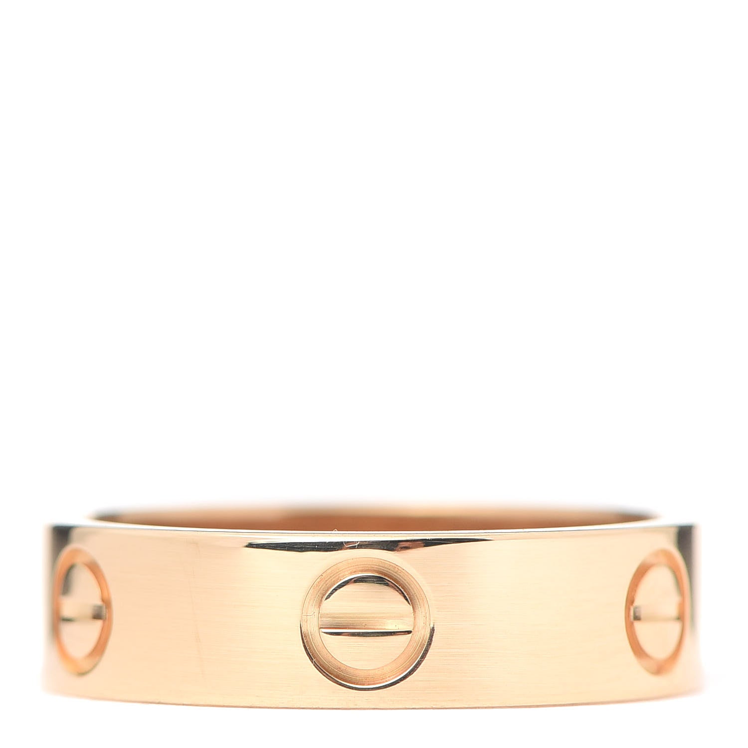 Cartier 18K Yellow Gold 5.5mm LOVE Ring 58 8.25 3 of 5