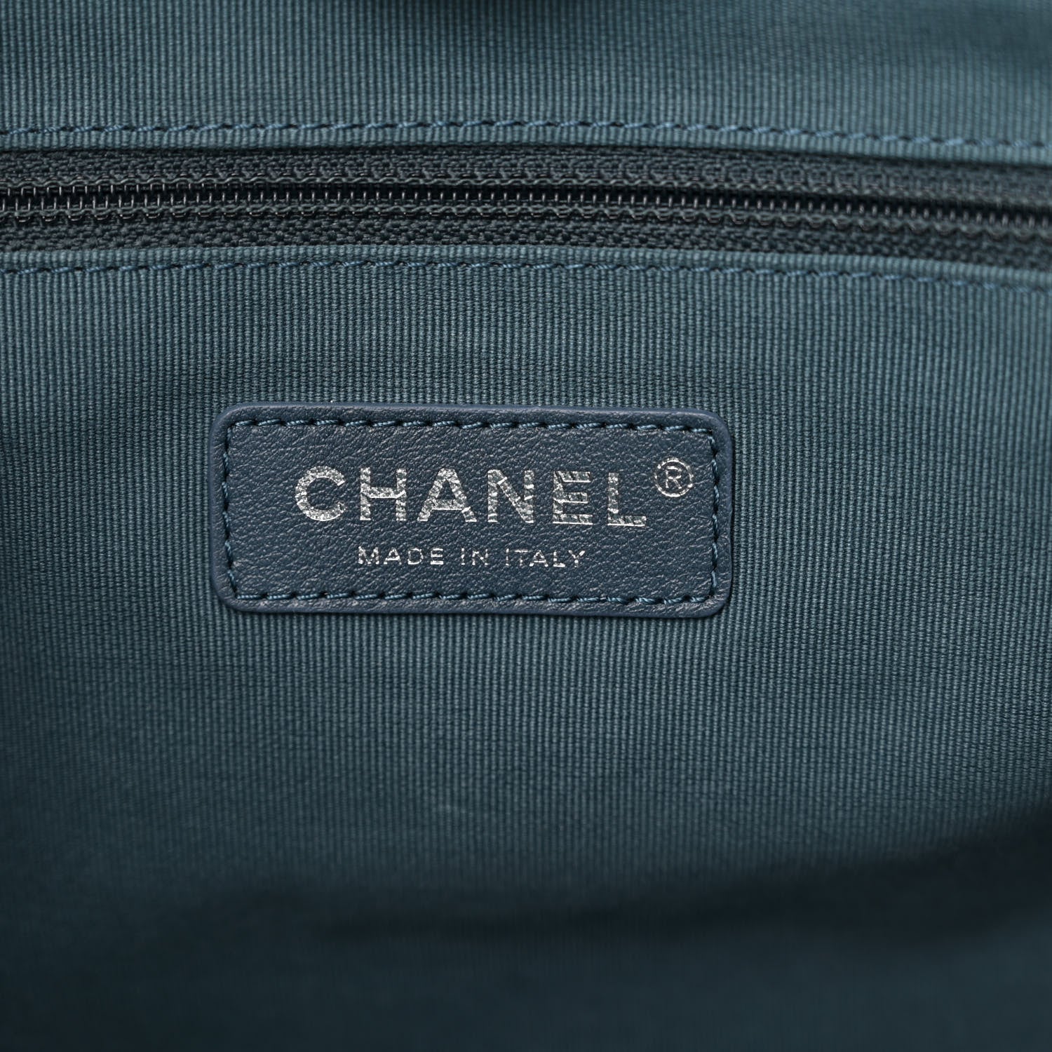 Chanel Denim Small Deauville Tote Light Blue 6 of 12
